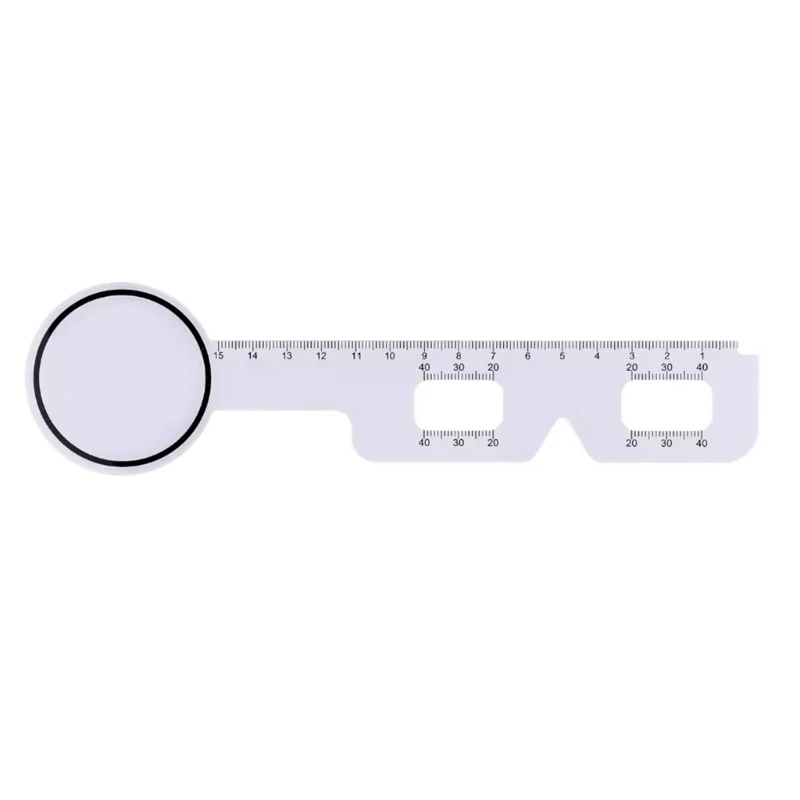Double Side Eye Chart / PD Ruler / Eye Occluder Eye Chart for Test Drop ship