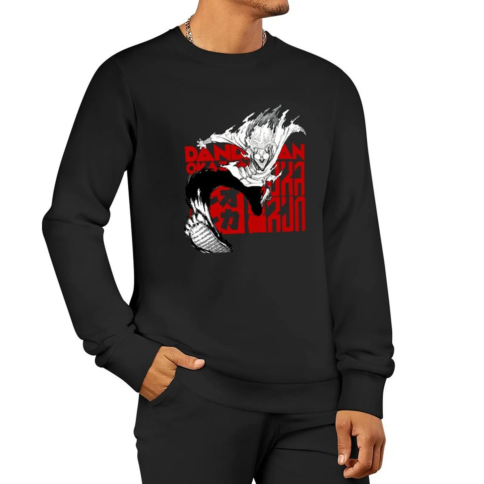 

Dandadan Pullover Hoodie korean autumn clothes mens designer clothes autumn sweatshirt