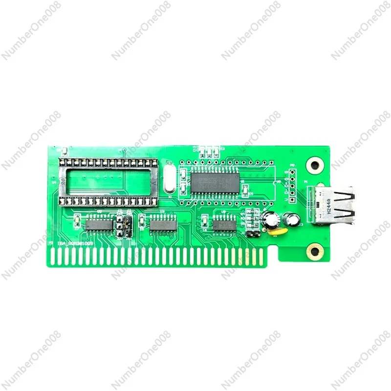 

Карта-адаптер ISA-USB, промышленная плата управления для передачи данных, считыватель USB-накопителей, модуль расширения для старых компьютеров