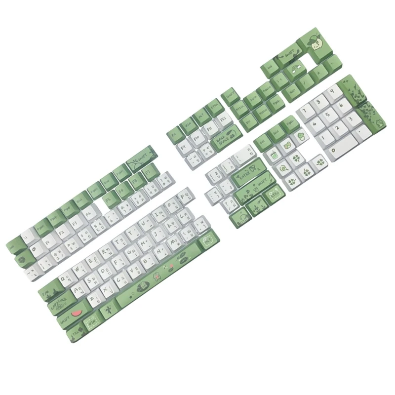 Upgrades Thai Keycaps XDA Keycaps for 75/87/98/104 Mechanical Keyboard