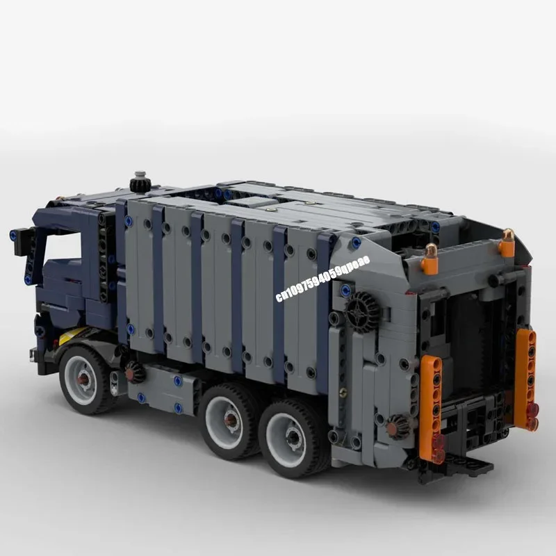 新しい 936 個 Moc シティエンジニアリングシリーズ 42203 ゴミ車モデルクリエイティブアイデア子供のおもちゃ誕生日ギフトテックカスタムパズル Moc42203