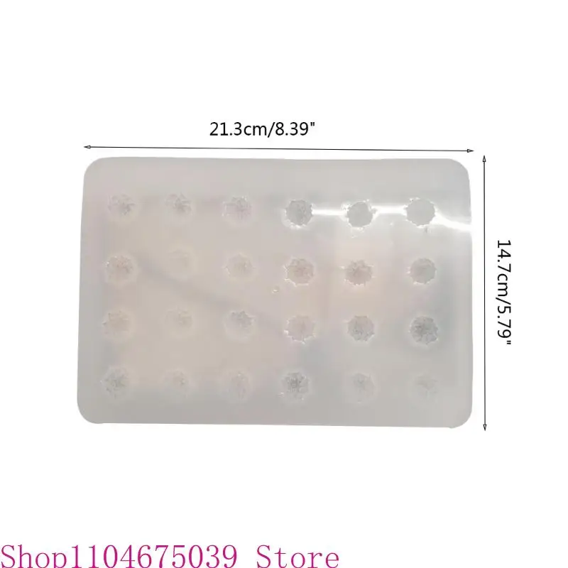 5ASD زهرة القرط عشيق راتنج السيليكون قوالب لوتس سحر الراتنج الايبوكسي صب لقوالب الشعر مقطع المجوهرات صنع الحرف اليدوية DIY