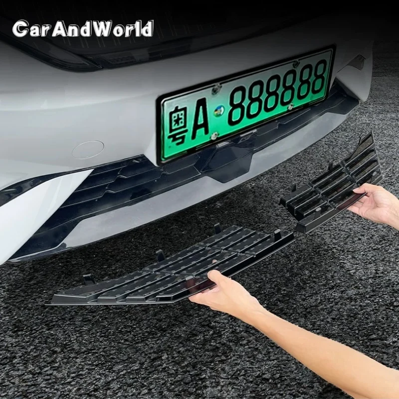 For BYD SONG L EV 2024 2025 Mesh Grille Grill Insert Net Anti-mosquito Dust Buckle Style Insect-proof Net Exterior Accessories
