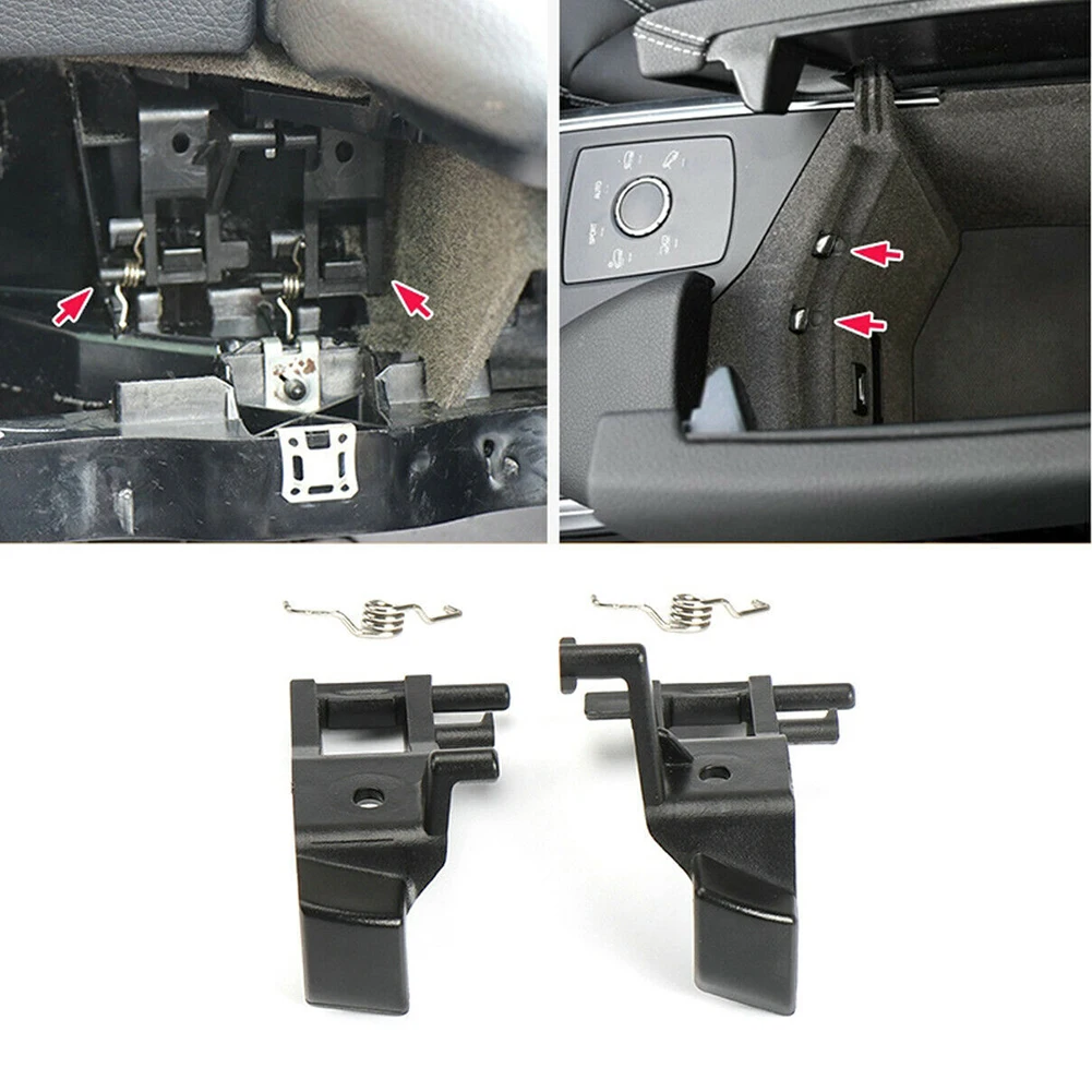 10) For MercedesBenz W166 W292 X166 GL Center Console Armrest Latch Clip Eco friendly Plastic Material 2Pc L+R