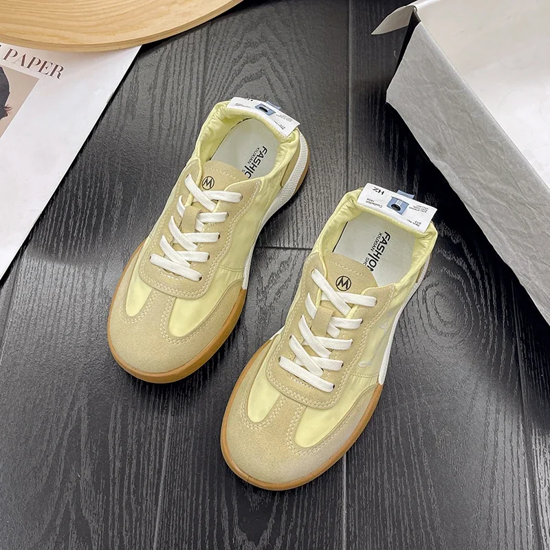 Women's Shoes 2024 Fashion Front Lace-up Women's Vulcanize Shoes Hot Sale Round Head High Quality Light Comfortable Casual Shoes