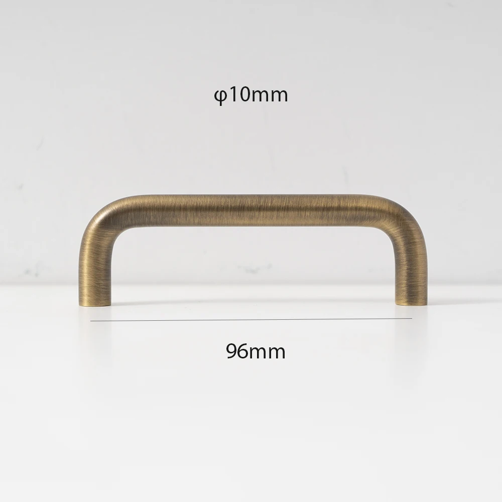 Tinyhob Minimalisme Brons Meubelgrepen Garderobe Keukenkast Garderobe Nachtkastje Kleine kasthandgreep Decoratieve knop