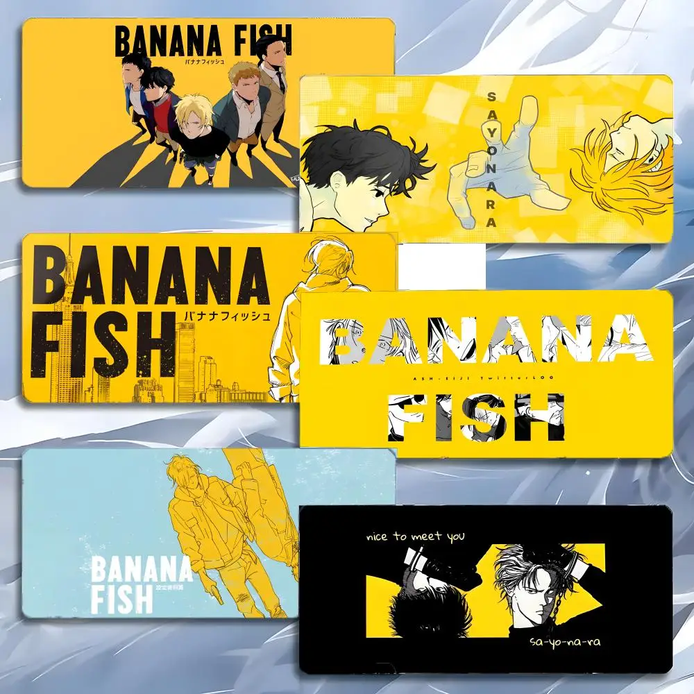 bl drama anime B-BANANA FISH Mouse Pad Mousepad Large Gaming LockEdge Thickened PC Table Desk Mat