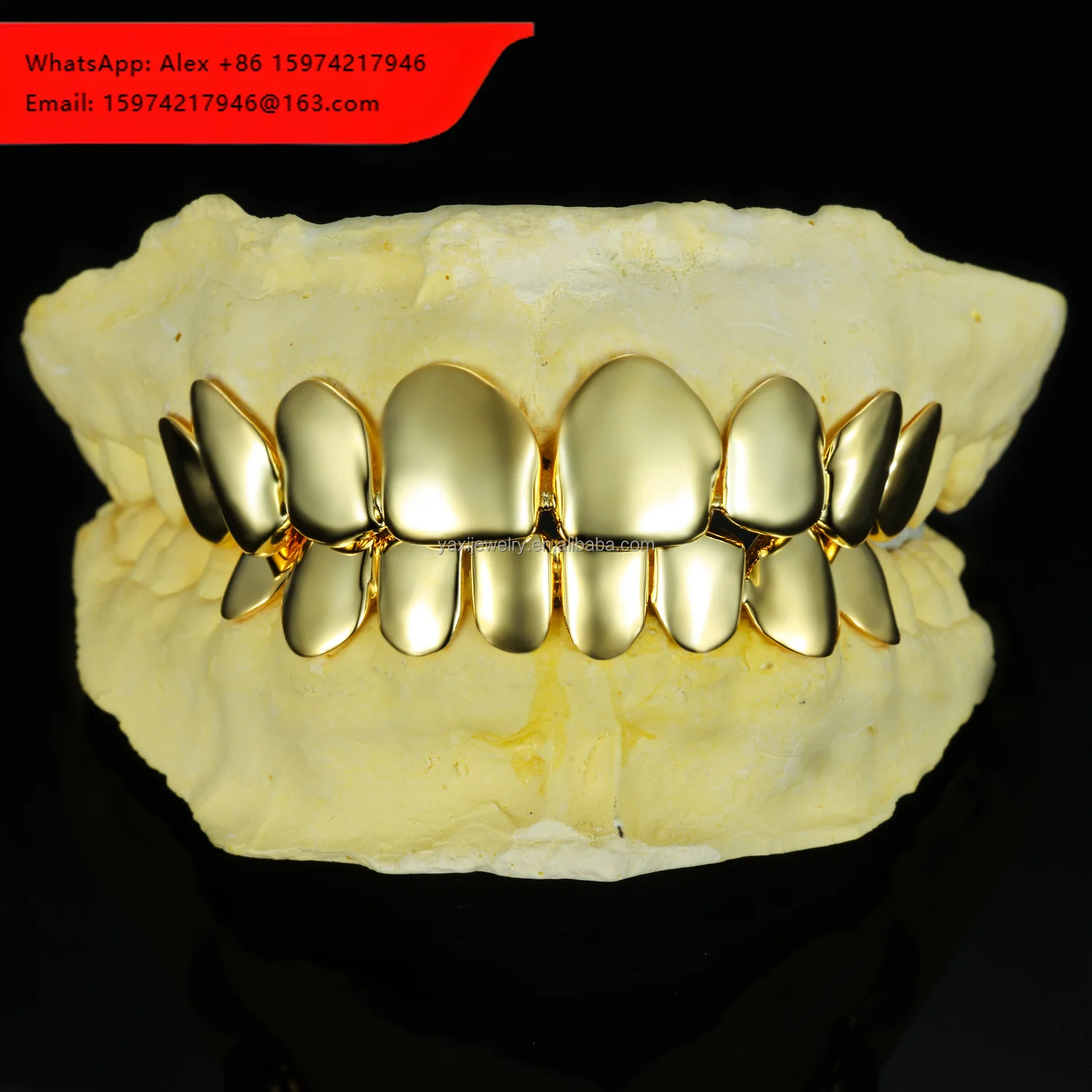

Custom Matte Fine Grillz Teeth 8 On 8 S925 Silver 10k 14k 18k Solid Yellow Gold Plated Hip Hop Body Jewelry Grillz For Teeth Men