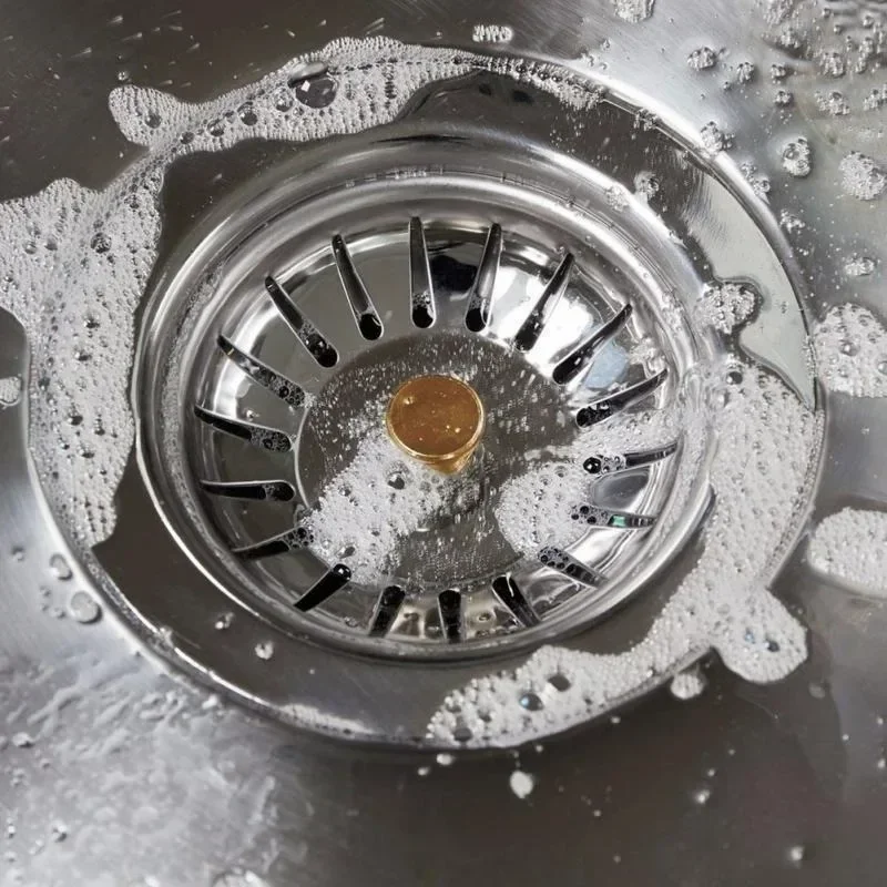2pcs Kitchen Sink Strainer Drain Filter Stopper Waste Plug Basin Filter Floor Drain Sink Kitchen Tools