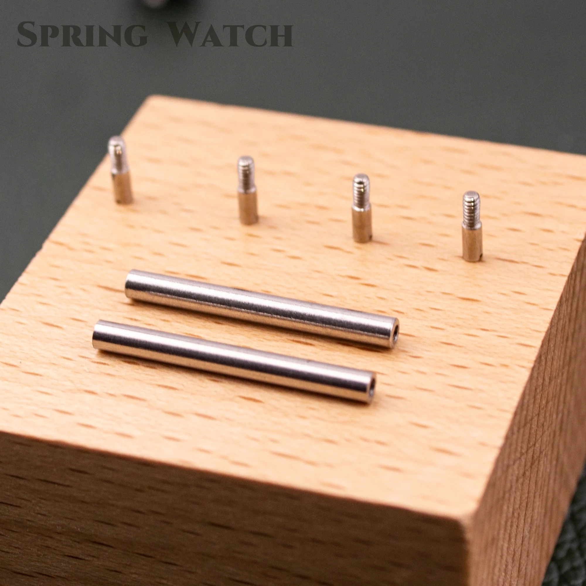 24mm Watch Spring Bar Watch  Pin Latch Accessories Steel Strap Leather Strap Connection For PAM 5218 Raw Ear Pin and Crown