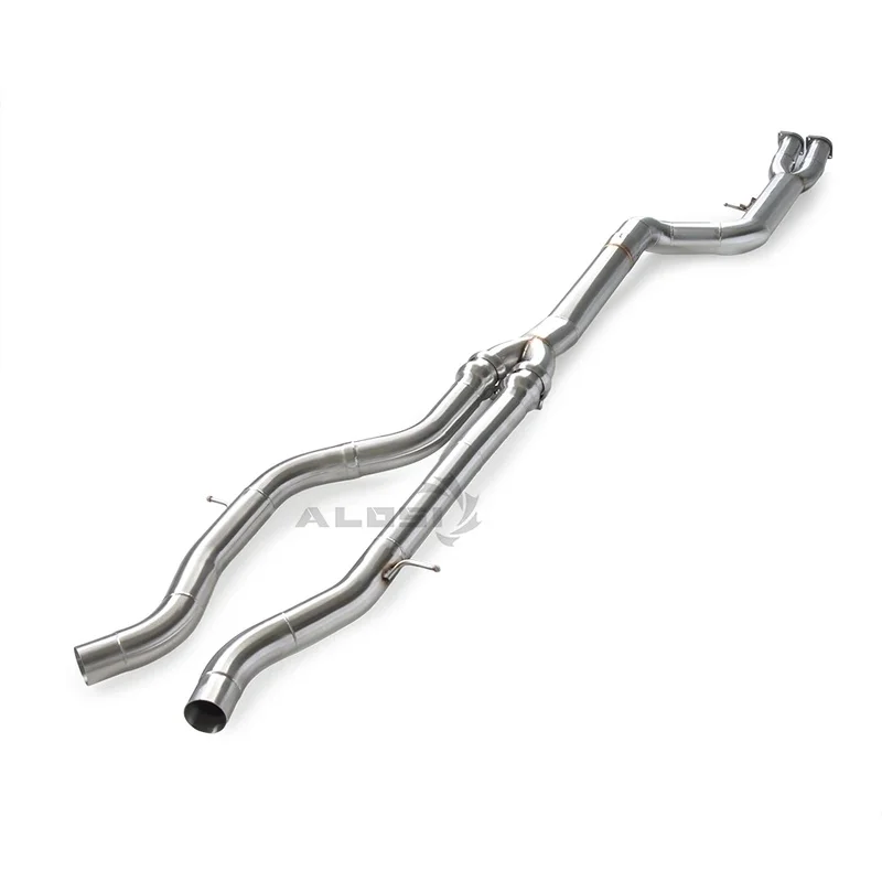 89mm Middle M3 M4 Competition S55 F80 F82 F83 3.0T 2014-2019 Ss304 Medium Pipe Automotive Exhaust System