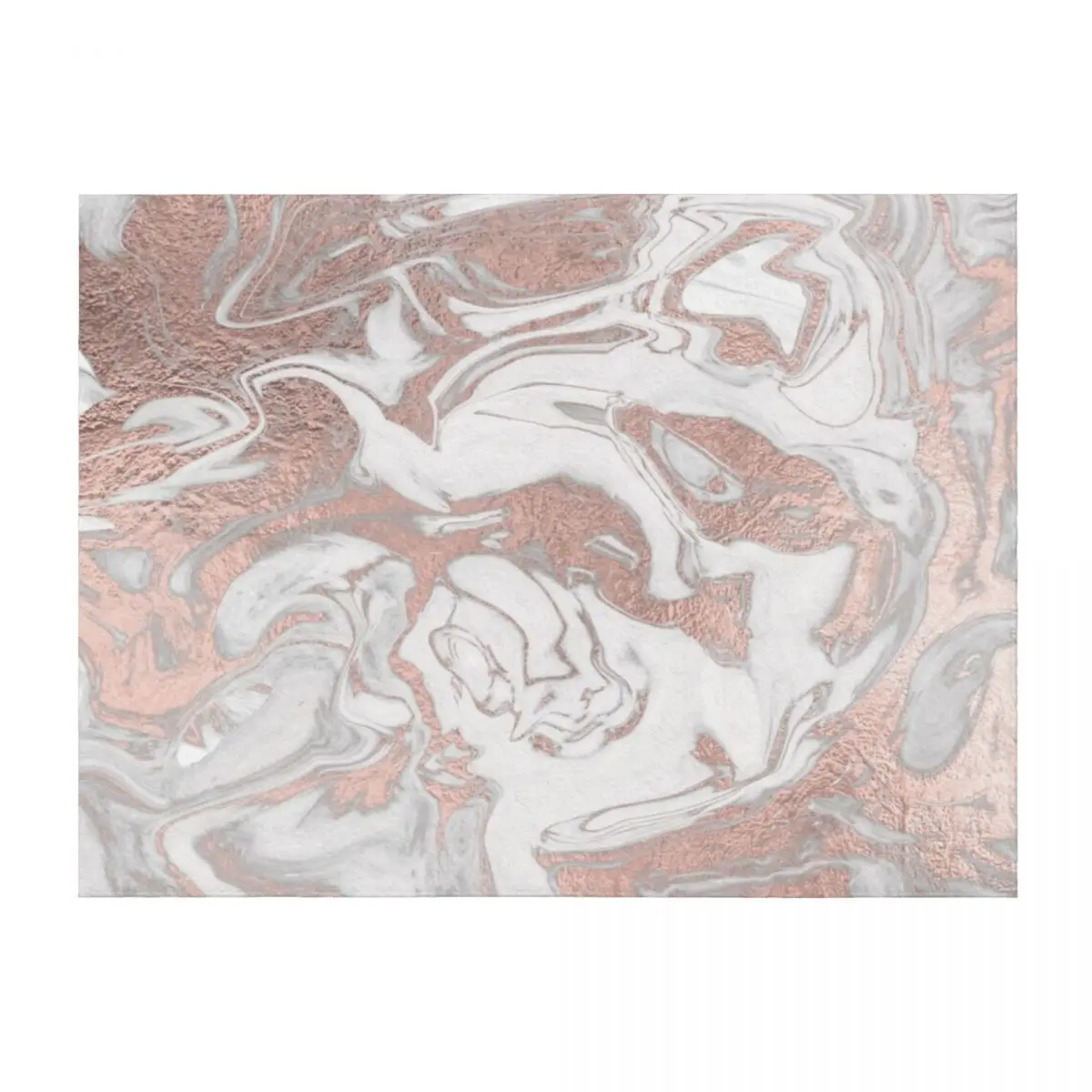 

Rose-gold marble Throw Blanket valentine gift ideas Thins Soft Plaid Heavy Blankets