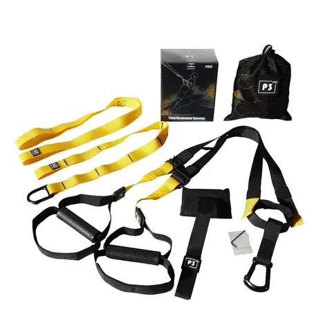 Suspension Training Strap Fitness Strength Power Suspension Trainer Adjustable Yoga Strap Wall Mount Professional Trx Tensioner