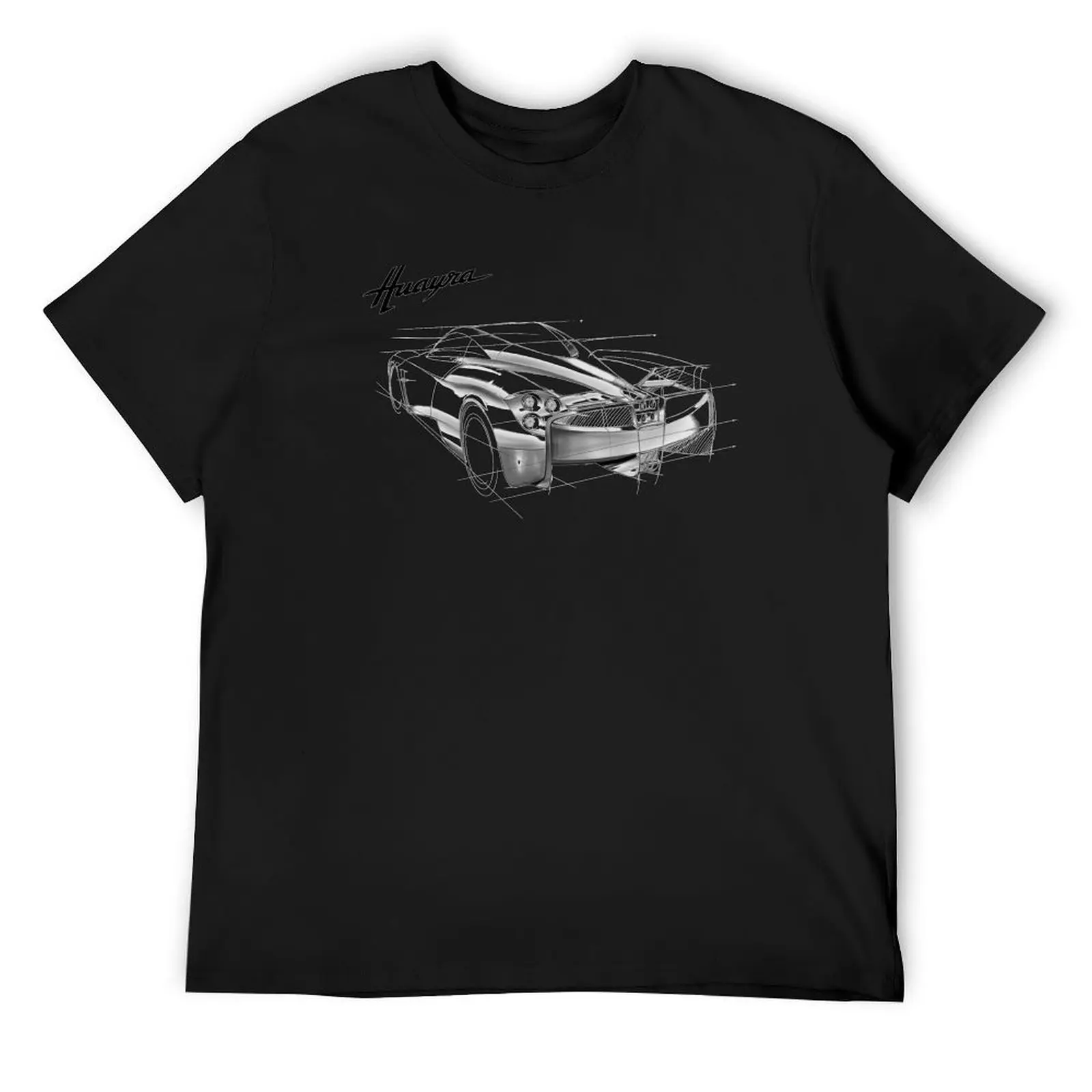 Pagani Huayra Sketch T-Shirt