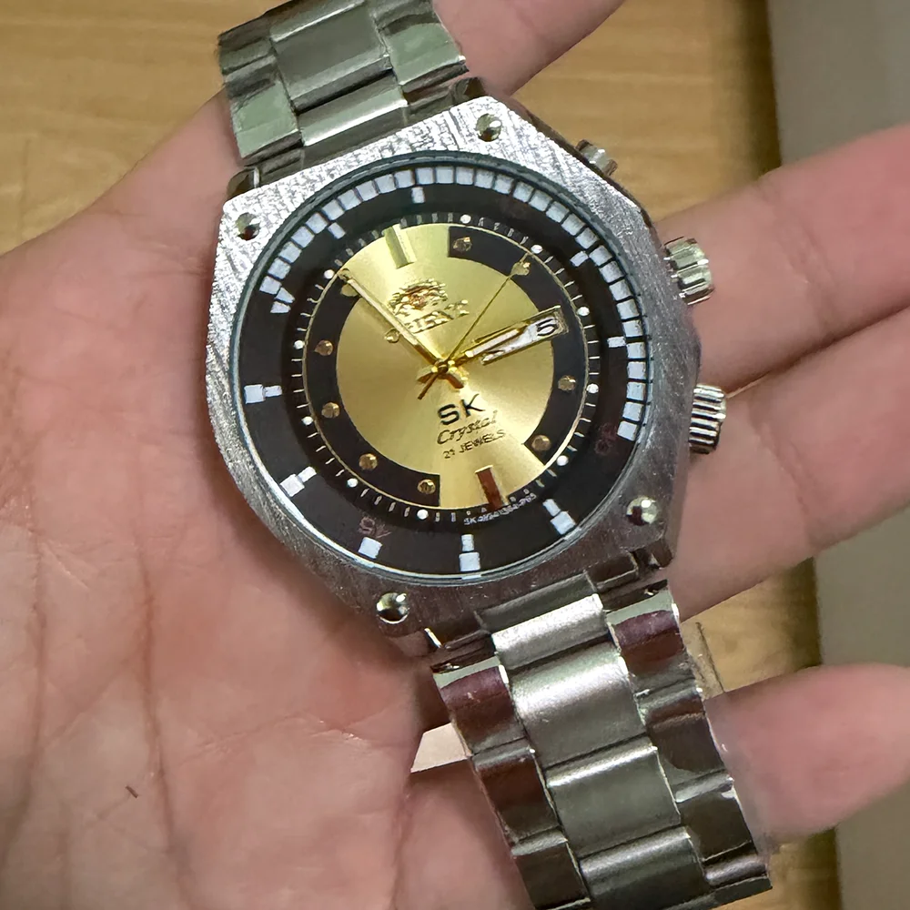 2026 Hot AAA Orient Original Brand Quartz Watches For Mens Multifunctional Auto Dual Calendar Week Date Wristwatch Male Clocks view 5