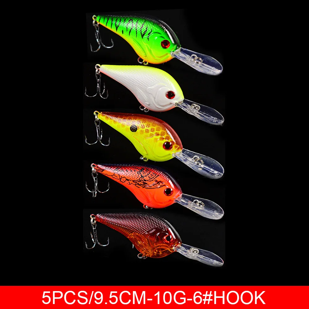 25pcs suit Fishing Lure Set VIB Wave crawling MiniMinnow Floating  Swing Crankbait Crazy Wobblers Artificial Bionic Crank Lure