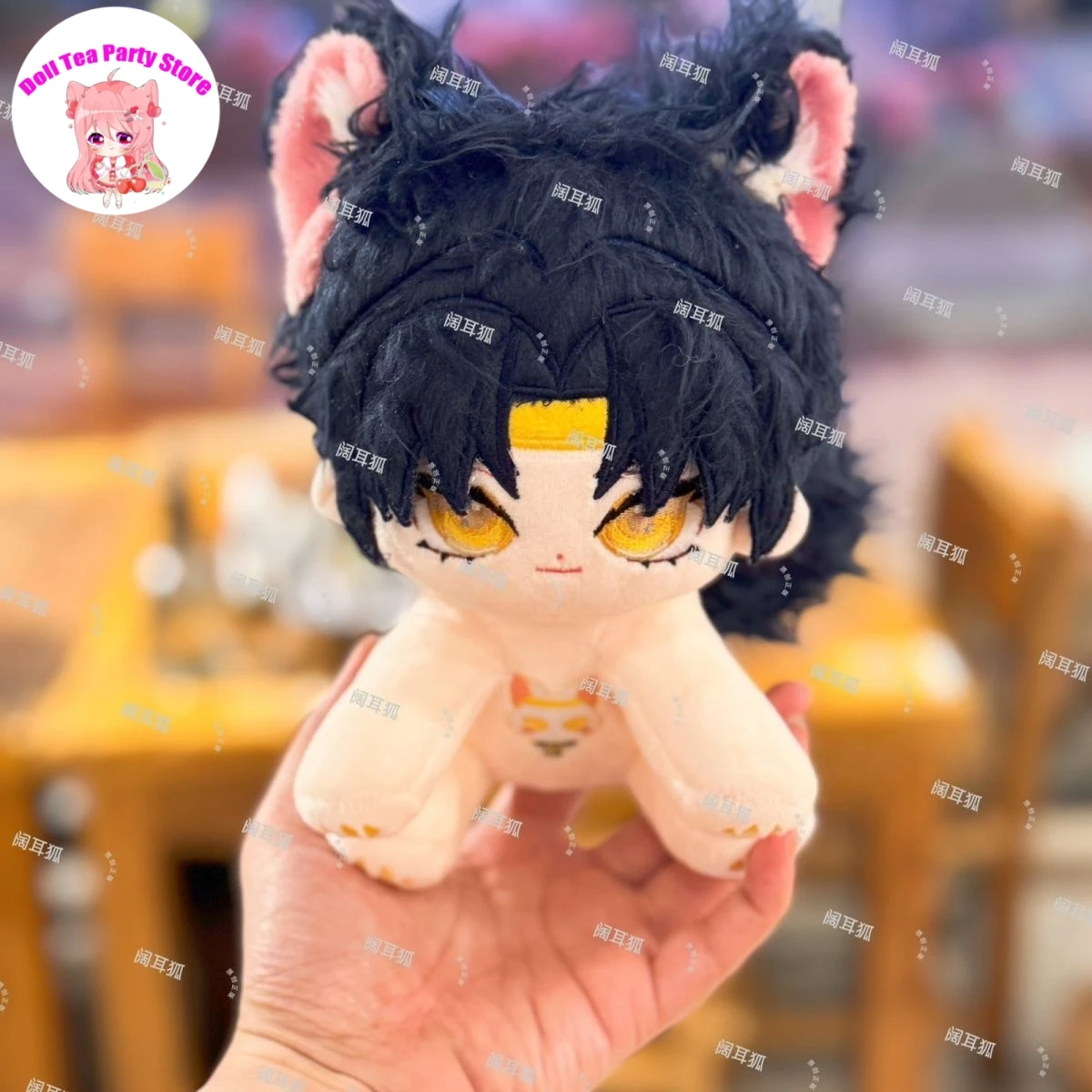 

Asaba Harumasa Zenless Zone Zero ZZZ Атрибут Плюшевая кукла Игрушки для тела с ушным хвостом Аниме Хлопковые куклы Игрушки Рисунок Косплей Подарок