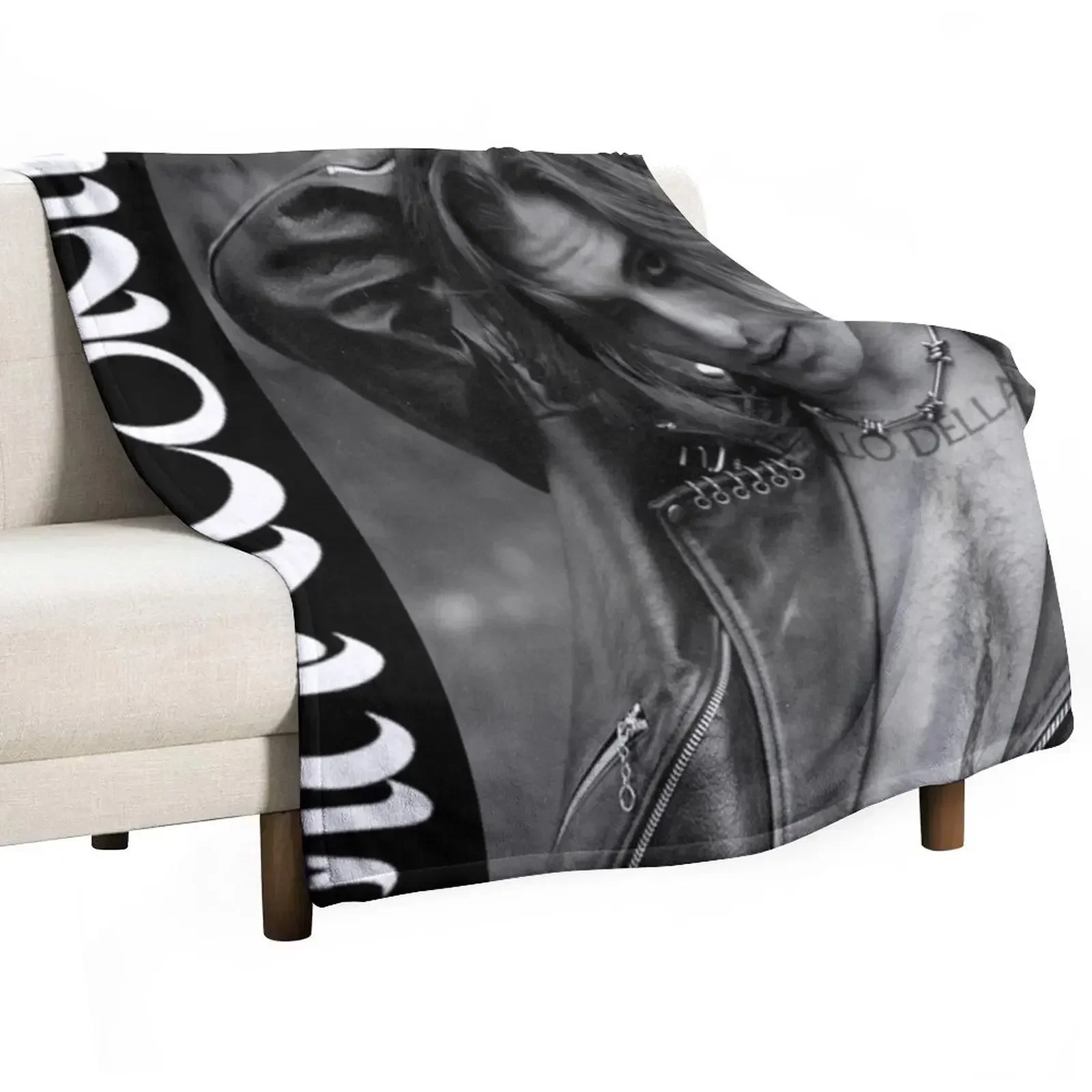 MANESKIN DAMIANO DAVID Throw Blanket Luxury Brand warm winter Blankets