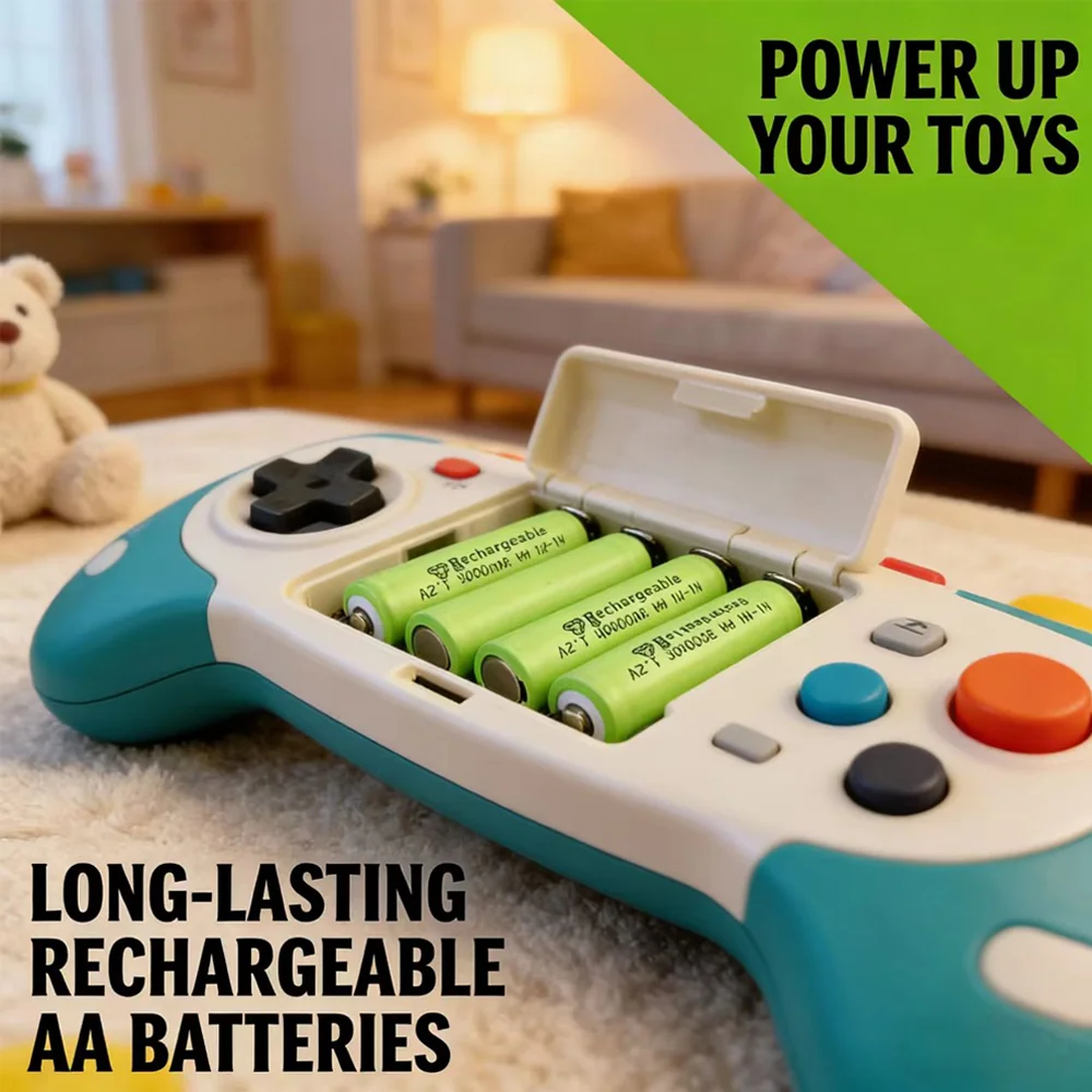 

10-100pcs 1.2v batteries Original battery Ni-MH 3000mAh AA Specialized batteries for electronic products