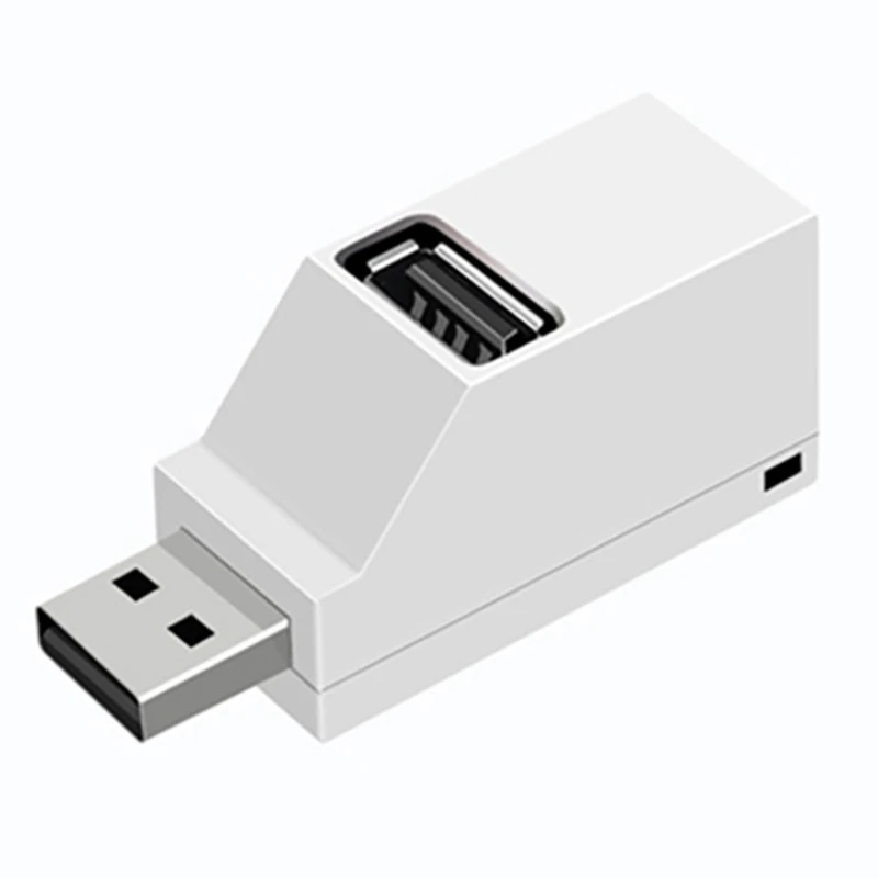 USB 3.0 Mini Splitter With One For Three, Suitable For PC Laptop  High-Speed U Disk Reading