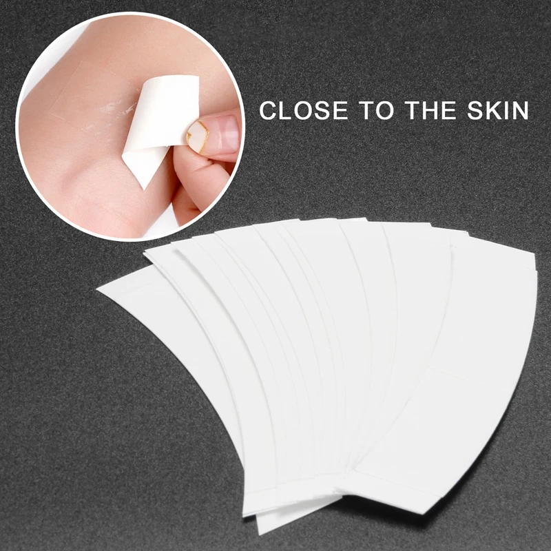 Fita adesiva para peruca estendida, sistema de cabelo fixo, super forte, impermeável, filme de peruca de suor, 72 pcs por lote