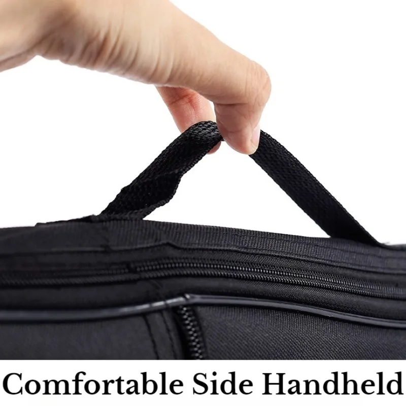 21/23 بوصة حقيبة القيثارة واحدة الكتف المحمولة سميكة للصدمات قطرة واقية القيثارة حقيبة التخزين ملحقات الآلات الموسيقية