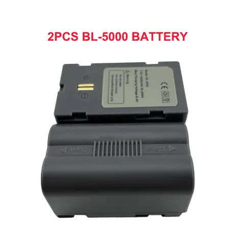 2PCS Brand NEW BL-5000 Battery For Hi-target V30 V60 V90 H32 A8 F66 GPS RTK GNSS Surveying Instrument Battery 7.4V 5200mah