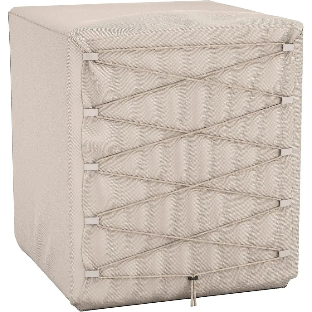 

Защитный чехол для центрального кондиционера - система крепления на двойную шнуровую застежку