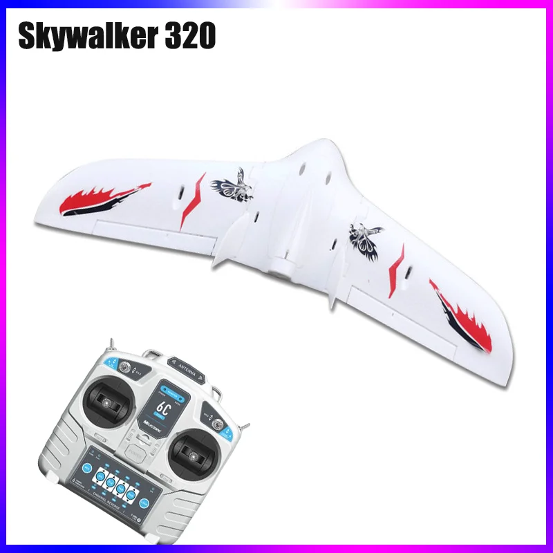 

Skywalker 320 Flying Wing Fpv Racing Aircraft Epo Crash Resistant Delta Wing Electric Remote Control Fixed Wing Model Aircraft