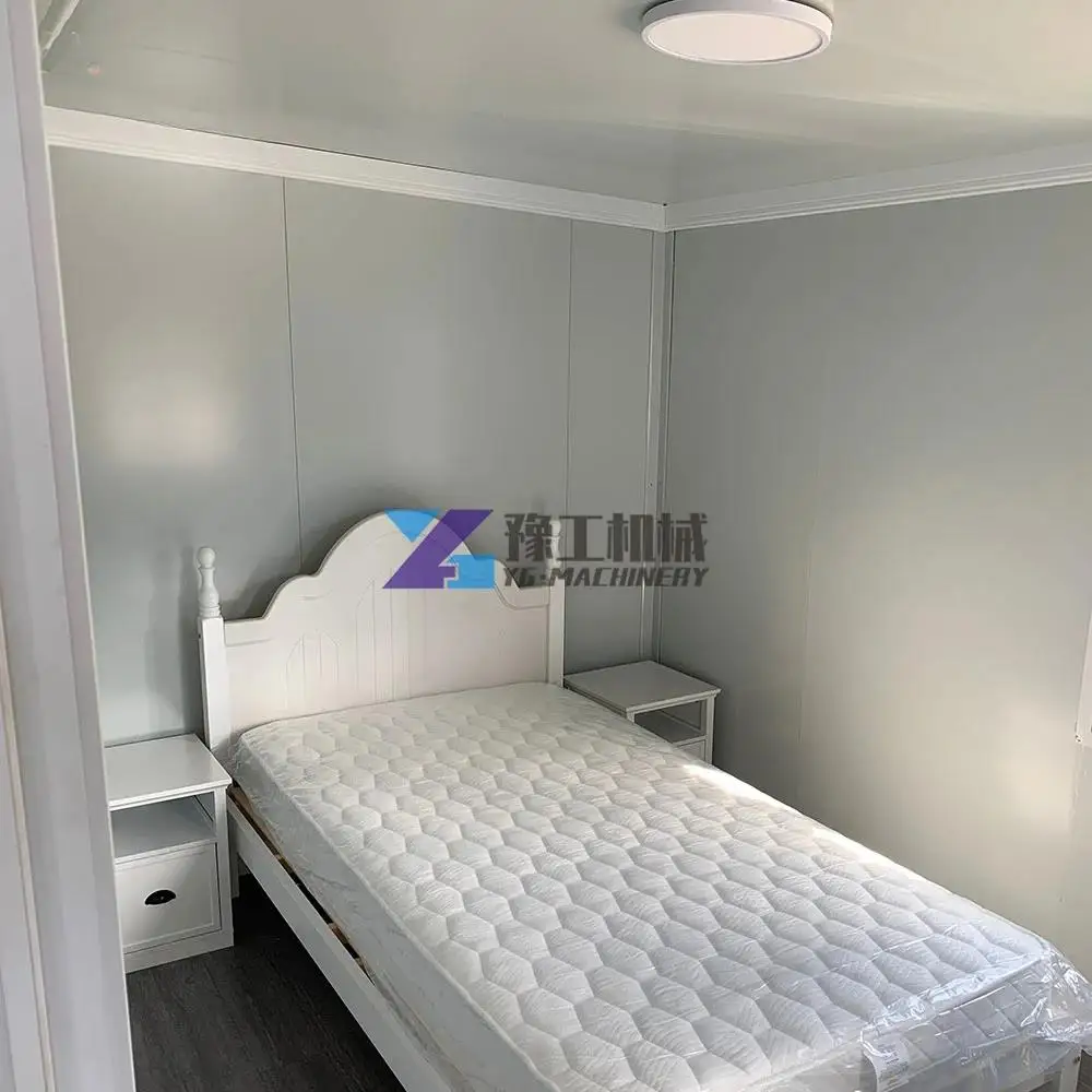 Movable Villa 40 Ft 20 Ft Prefab Container Expandable House Modern Portable Prefabricated Home 2 3 4 5 Bedroom with Toilet