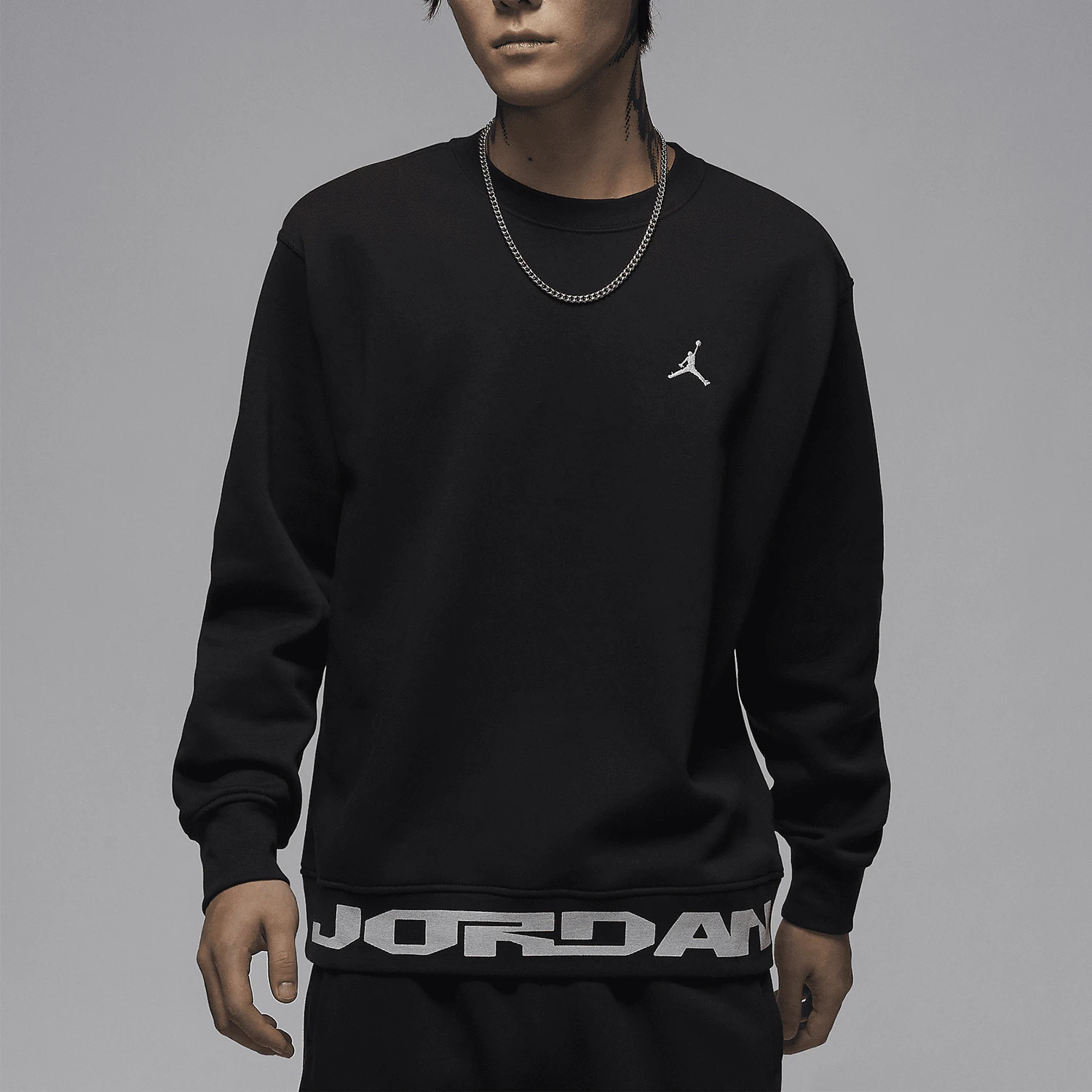 Nike Authentic JORDAN Men's Warm Round Neck Knitted Hoodie FV7437-010