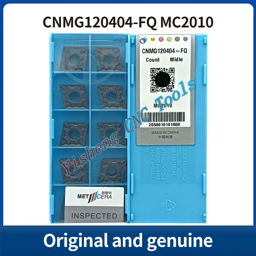 

METCERA Cutting Tools CNMG120404-FQ CNMG120408-FQ CNMG120404-MB CNMG120408-MB MC2010 PV8310 CNC carbide inserts