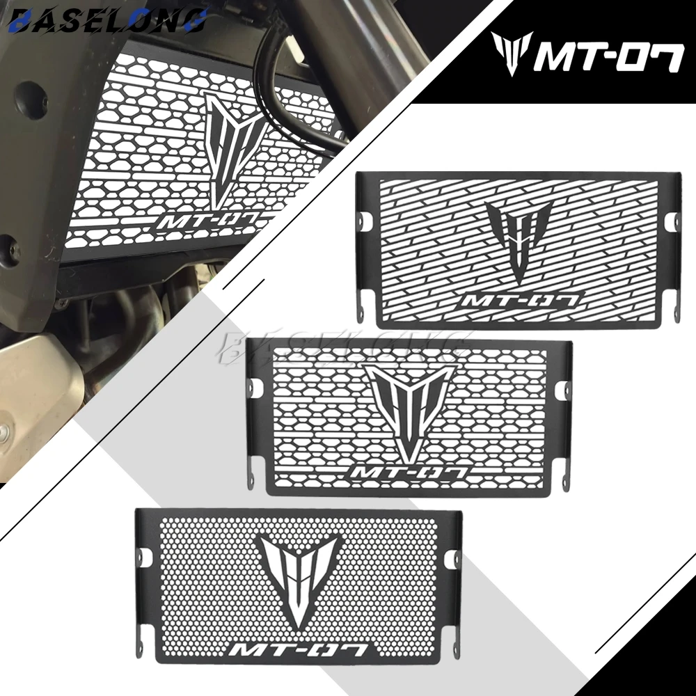 Новая защитная решетка радиатора с ЧПУ для мотоциклов YAMAHA MT07 MT-07 MT 07 Y-MAT 2025 2026 2027 – аксессуары для защиты