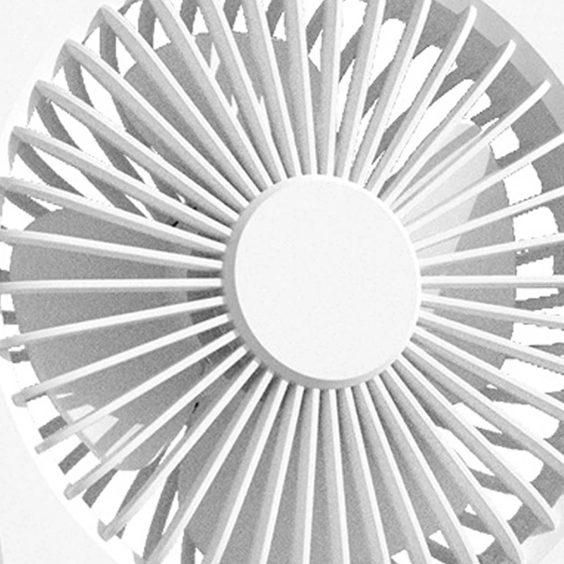 Portable Desktop Fan Rechargeable Long Endurance Ultra-Thin With Powerful Airflow Quiet Foldable Handheld Desktop Fan