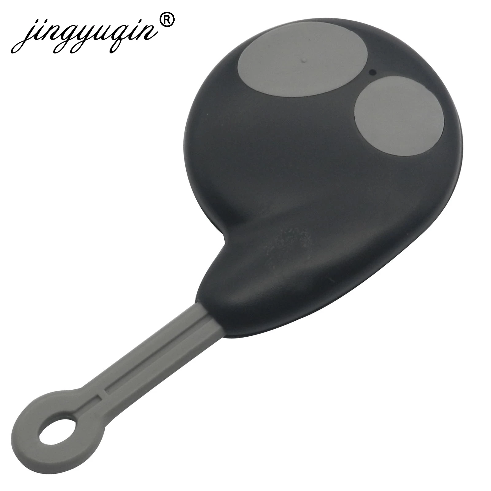 jingyuqin Remote Car Key Shell 2 Buttons Fit for Cobra Alarm 7777 Key FOB Cases Replacement