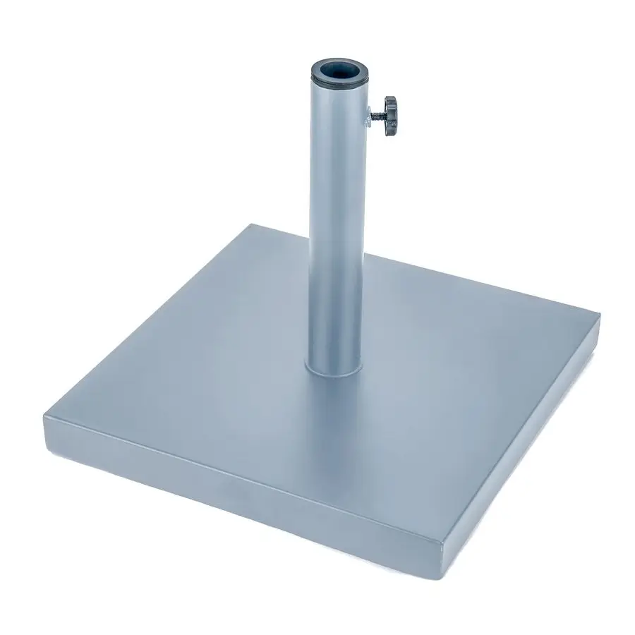 

Innovations Decorative Cement 15 Square 28 lb Umbrella Base Gray