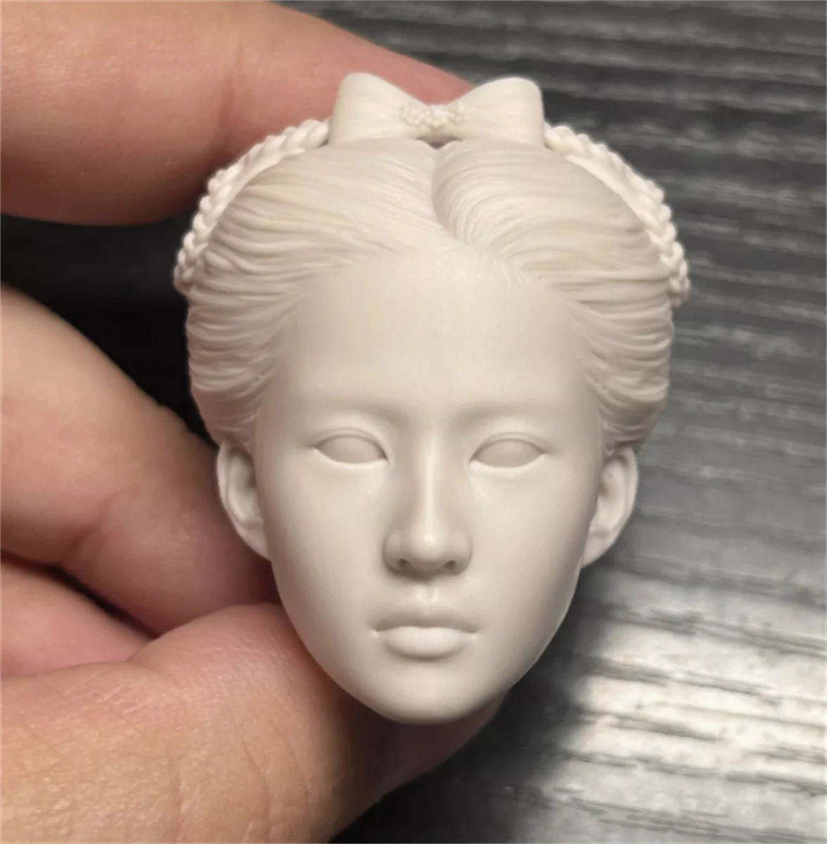 Liu Yifei Crystal Liu 유역비 Female  1/6 Head Sculpt Model for 12''Head Carving Model Fit 12 inch Action Figure Customize Toys