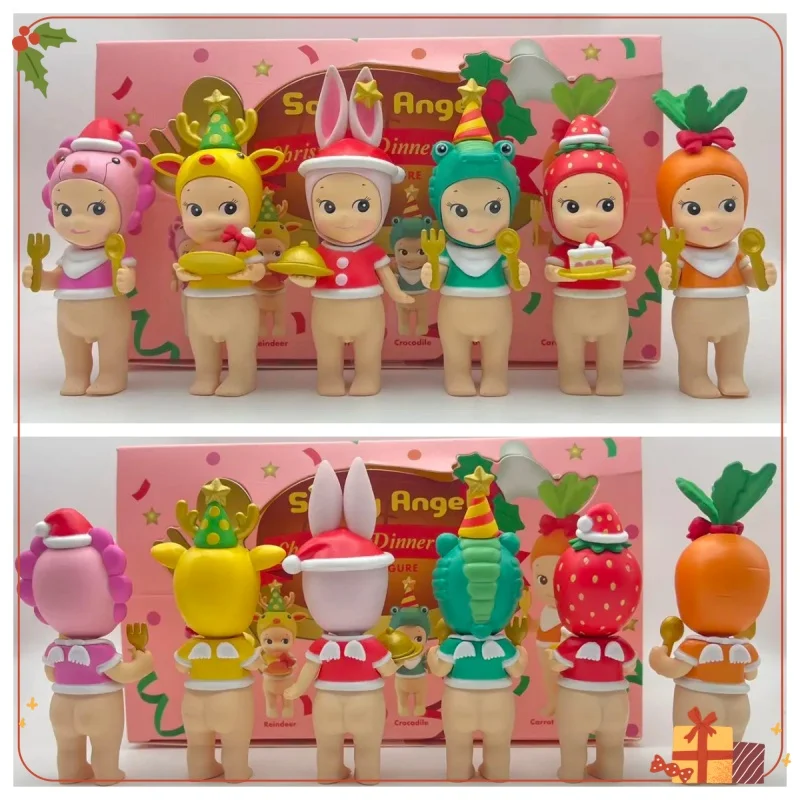 

Sonny Angel Mini Figure Christmas Dinner Series Limited Edition Blind Box Cute Kid Toy Gift Collectible Action Figure For Fans