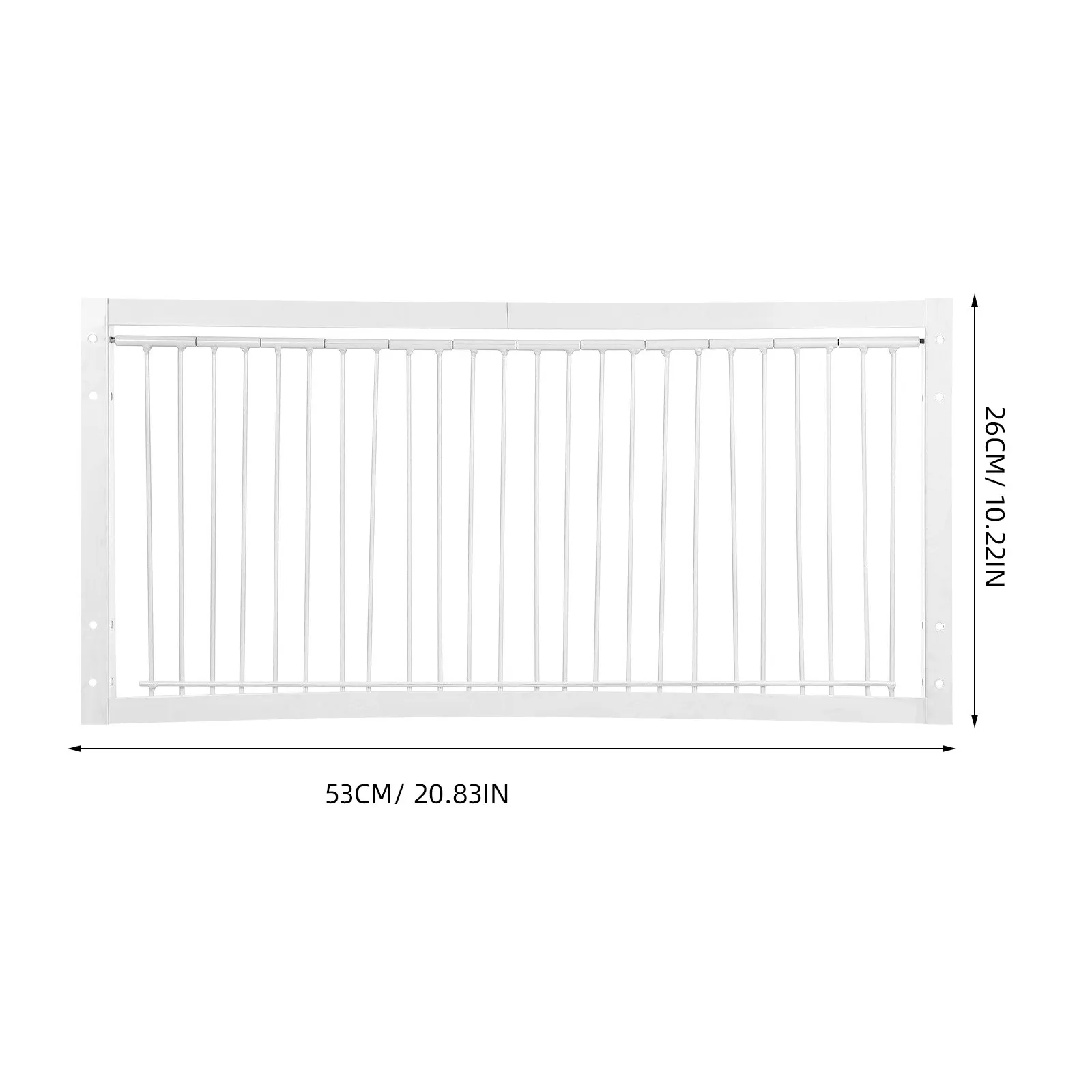 Pigeon Cage Door 50cm Durable Iron Security Gate with Secure Latch Easy Install for Racing Birds