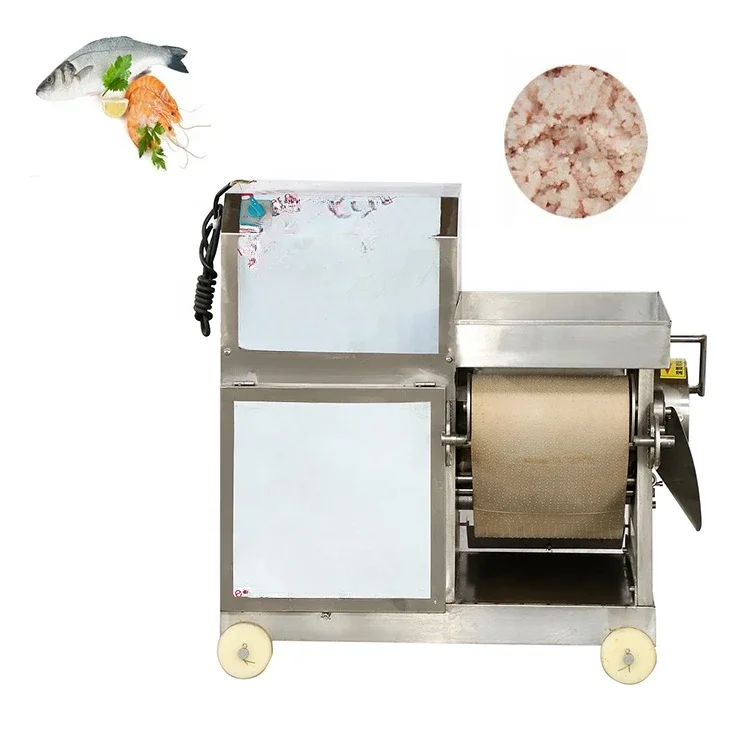 Professional shrimp fish  meat and bones separator machine / fish debonermachine