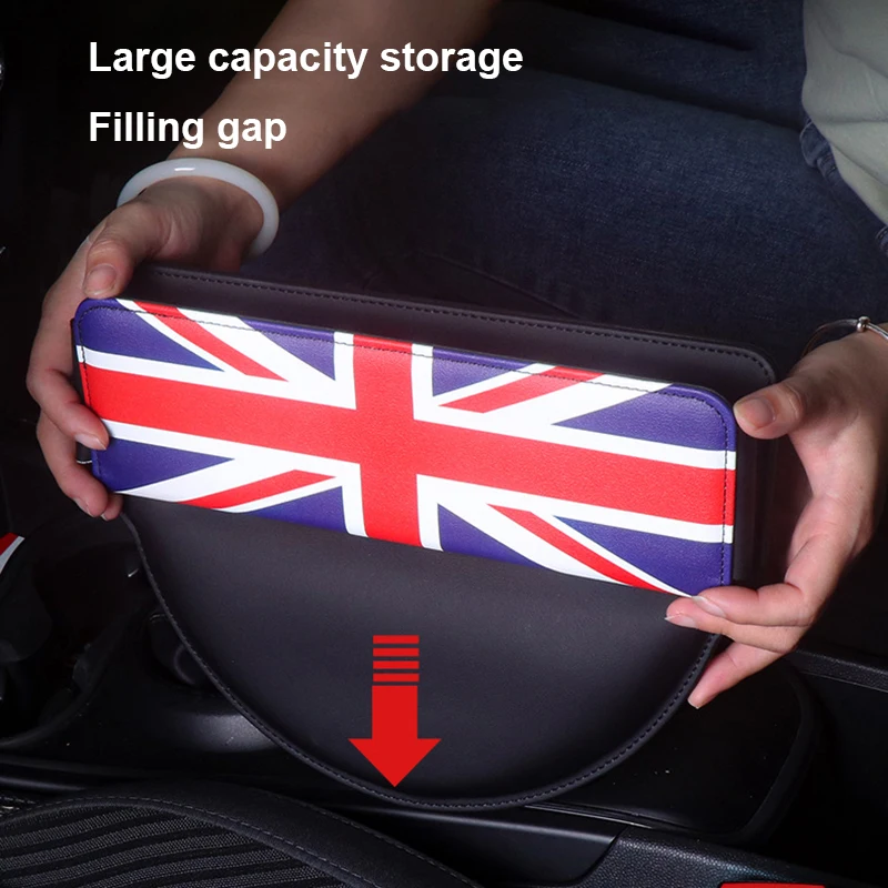 Car Seat Gap Anti-Leak Storage Box For Mini Cooper S R50 R52 R53 R55 R56 R58 R59 R60 R61 F54 F55 F56 F57 F60 Countryman Clubman