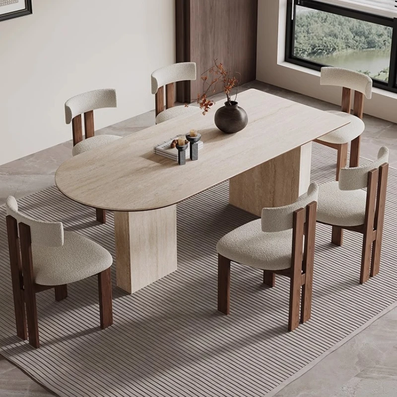 Chairs Modern Dining Games Space Saving Table Set Living Room Center Study Complete Kitchen Furniture Dinning Tables Sets