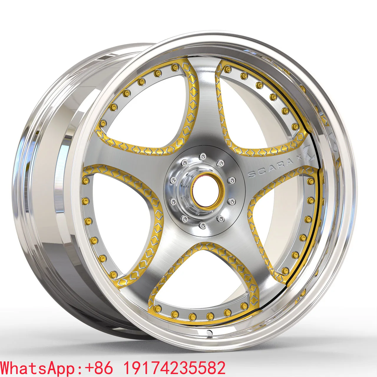 

Borui Factory Custom Racing Car Wheels 15-20 Inch Aluminium Alloy Rims 4X100 5X100 5X114.3 Custom Rims for Cars