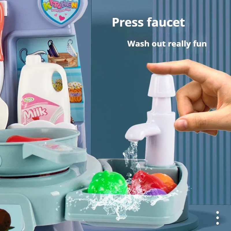 Gesimuleerde Keuken Speelgoed Keukengerei Verlichting En Geluiden Kookspel Set Kinderen Leuk Educatief Speelgoed Educatief Speelgoed Jongens Meisjes