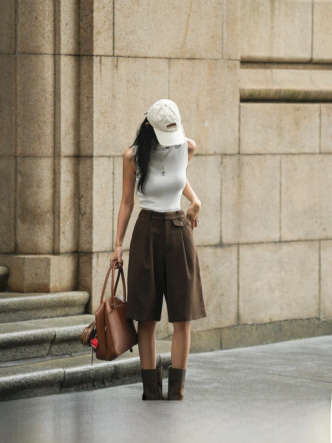 

Женские повседневные брюки Luna7xi с высокой талией и широкими штанинами, свободного кроя, универсальные, удобные, в корейском стиле, для работы и повседневной носки