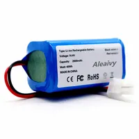 3500mAh 14.8V Lithium Rechargeable Battery for Ilife A4s, A7, V7s Plus, V55 Pro, W400, A9s CR130 Robot Vacuum Cleaner Batteries