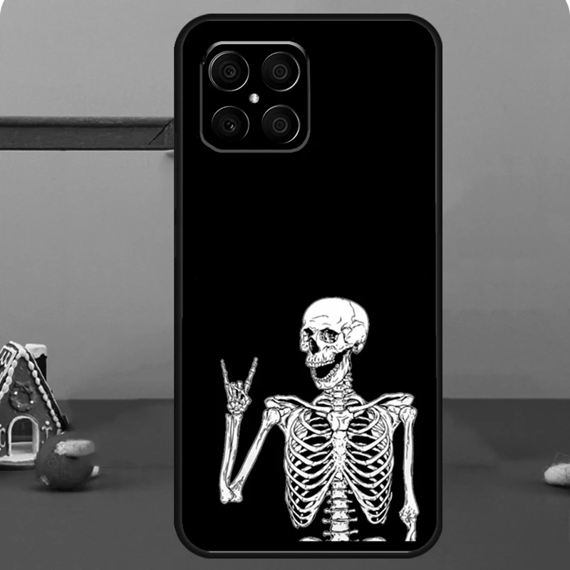 Punk Rock For Huawei P30 P60 Pro P20 P40 P50 P Smart Z Nova 5T Honor 70 50 X8 X9a Magic 5 Lite Case