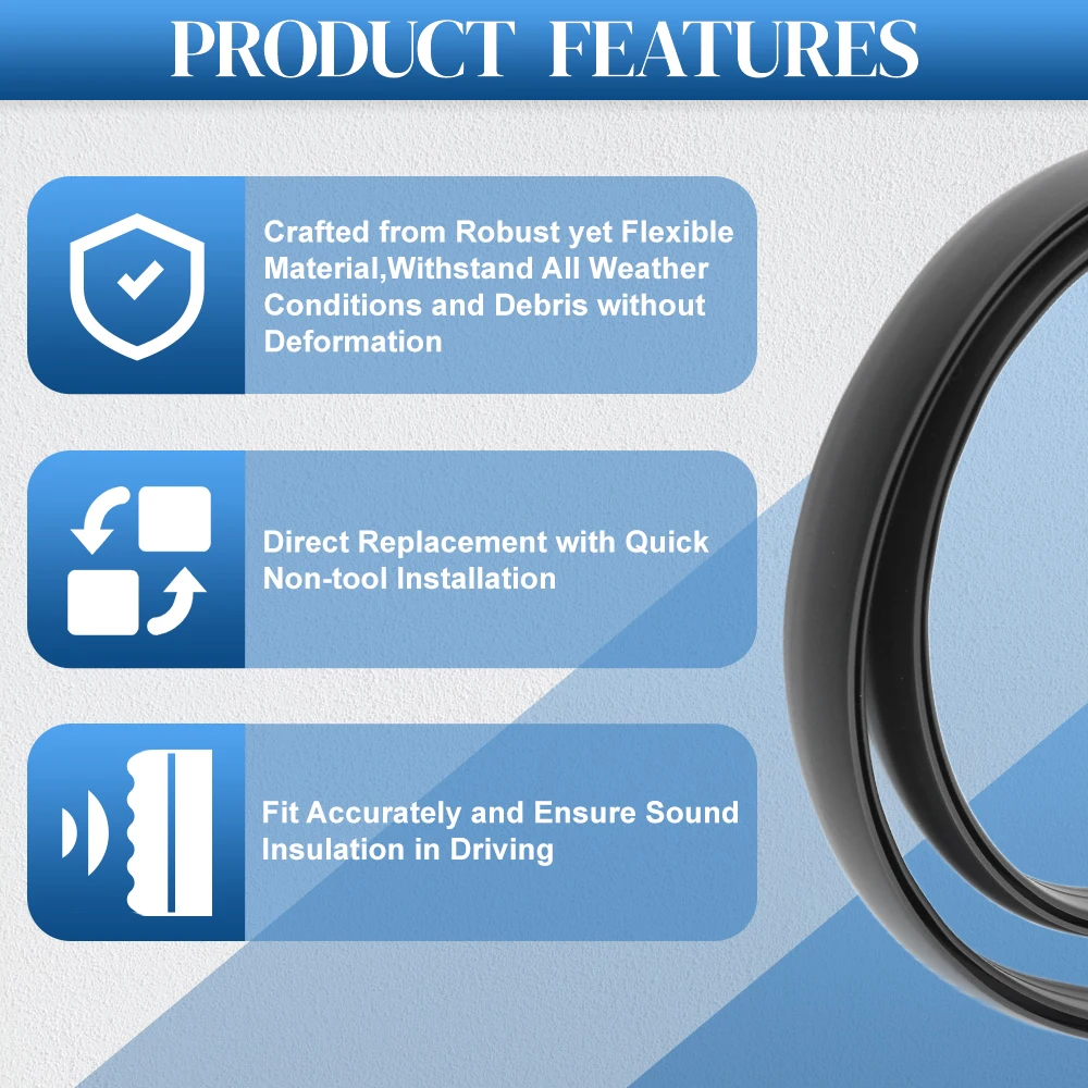 Listwa uszczelniająca dachu lewa prawa do Toyoty Tundra Crewmax/Crew 2007-2020 75551-0C060 75552-0C060