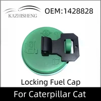1428828 2010330 2849039 Tapa de combustible con bloqueo para Caterpillar Cat 216B 226B 236B 242B 246B 247B 252B 262B 277B