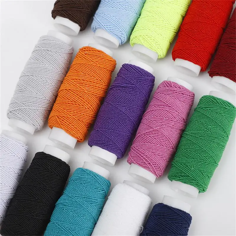 Universal Elastic Thread Rubber Thread Black And White Elastic Small Coil Imported Elastic Thread DIY Apparel Sewing Supplies